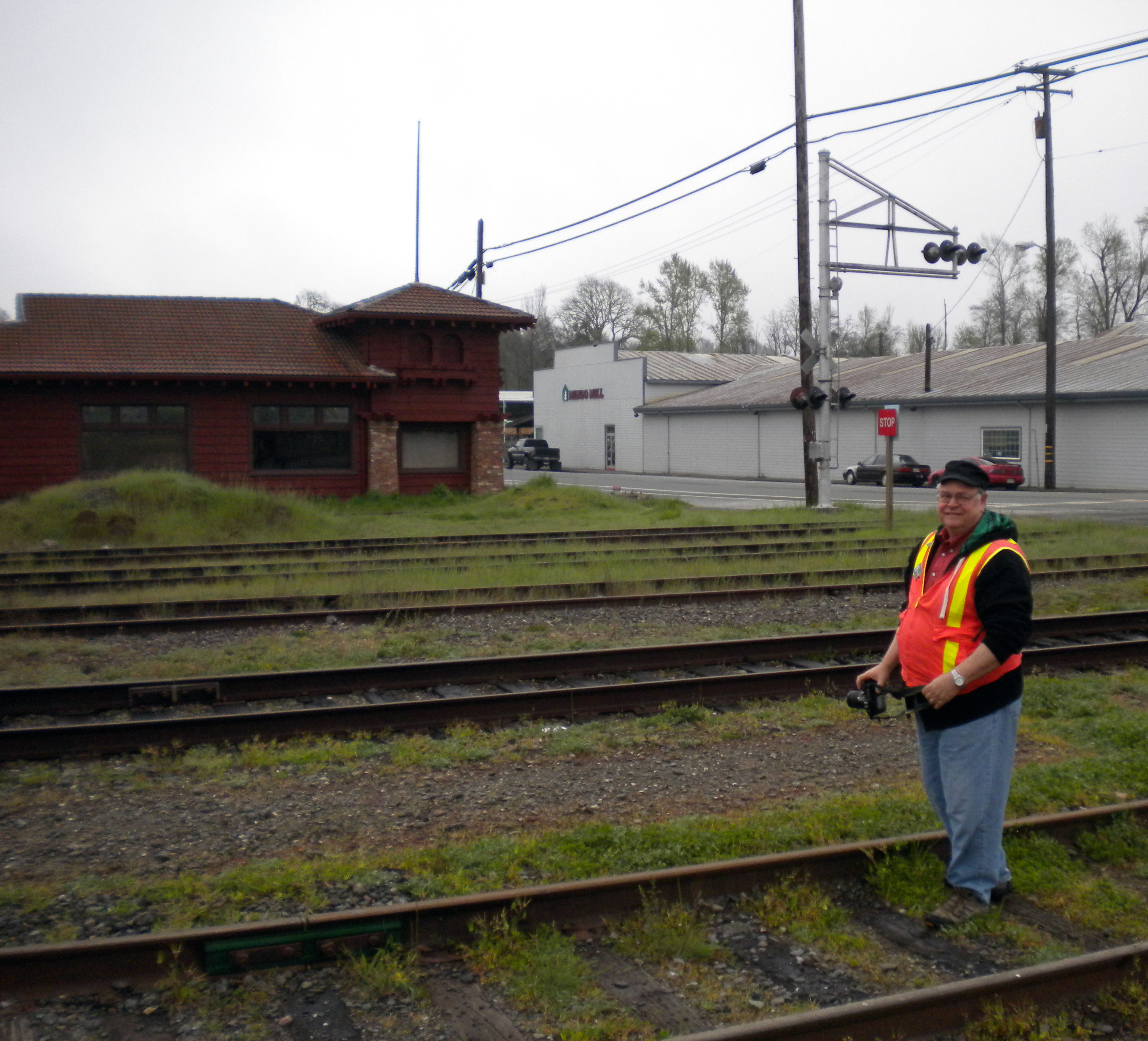 Wayne Inspects Flood Damage on Eagle Mtn RR